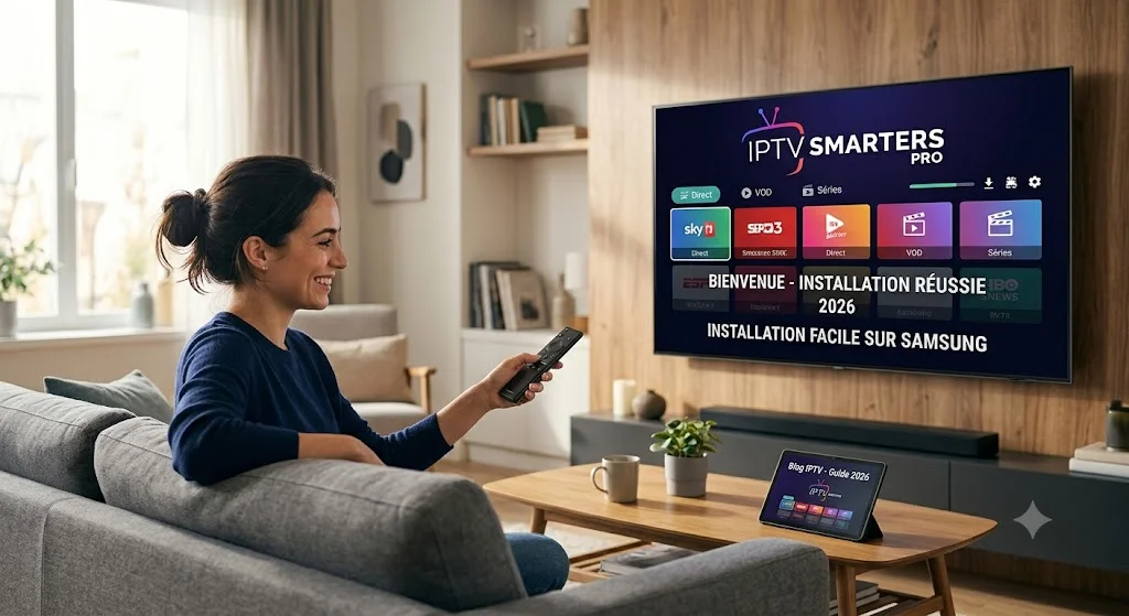 IPTV Smarters Pro sur Samsung