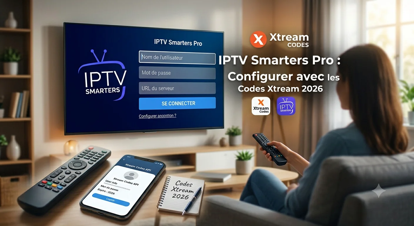 IPTV Smarters Pro codes Xtream