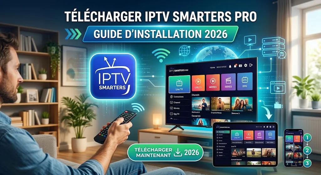Télécharger IPTV Smarters Pro